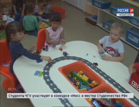 Чебоксарские дошколята учатся программировать робота 