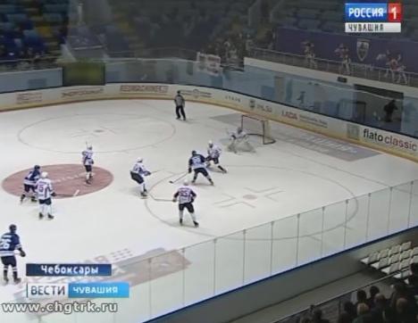На домашнем льду прошла встреча хоккейного клуба «Чебоксары» с коллегами из «Мордовии» 