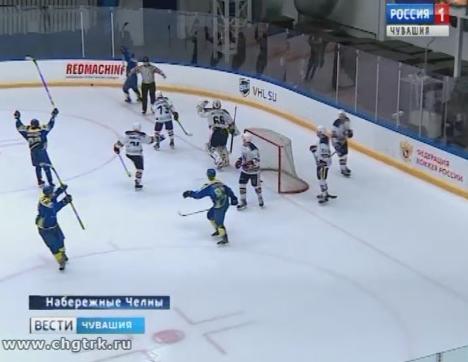 До победы в гостевом матче не дотянули: ХК «Чебоксары» проиграл ХК «Челны»