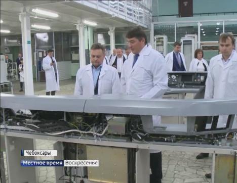 Замминистра энергетики России Андрей Черезов посетил электротехнические предприятия республики