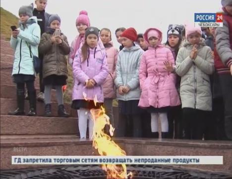 Чебоксарские школьники знакомятся с городом военных лет