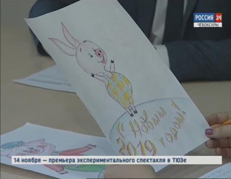 Чебоксарцы выбрали поросенка,  который украсит центр столицы 