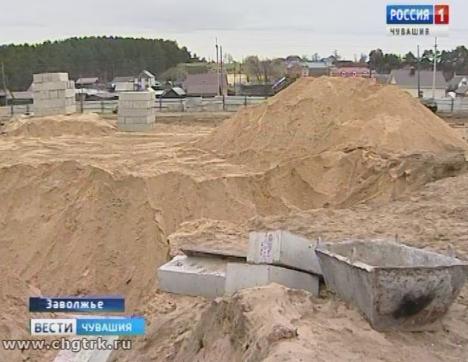 В Сосновке по федеральной программе возводят детский сад на 150 мест