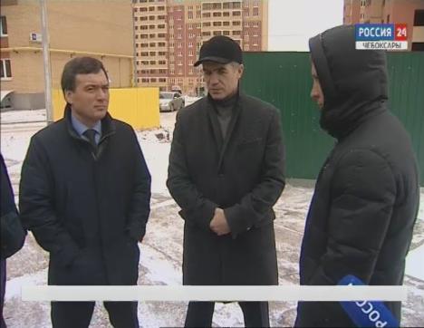 Чебоксарские власти проверили ход строительства детских садов