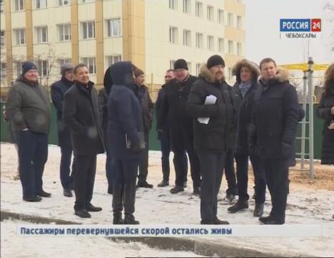 Чебоксарские депутаты проинспектировали  ход строительства детских садов в микрорайонах «Соляное» и «Кувшинка» 