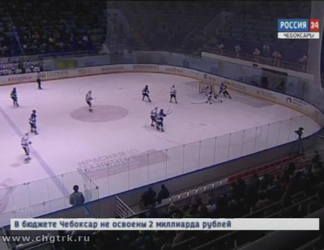 Чебоксарские «богатыри» разгромили южноуральских хоккеистов со счётом 7:1