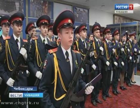 Чебоксарские кадеты торжественно приняли присягу 