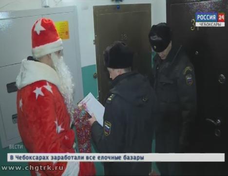 Под прикрытием Деда Мороза энергетики и судебные приставы в предпраздничные дни навестили должников