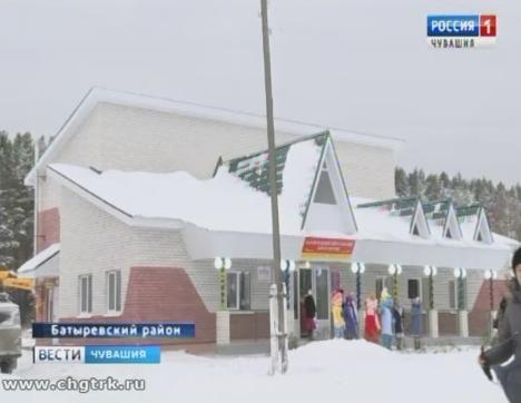 К Новому году в Батыревском районе построили сразу несколько объектов