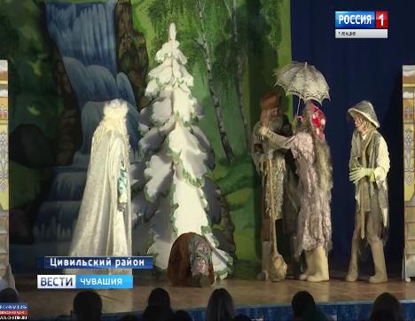 В цивильской колонии женщин поздравили с 8 Марта постановкой спектакля