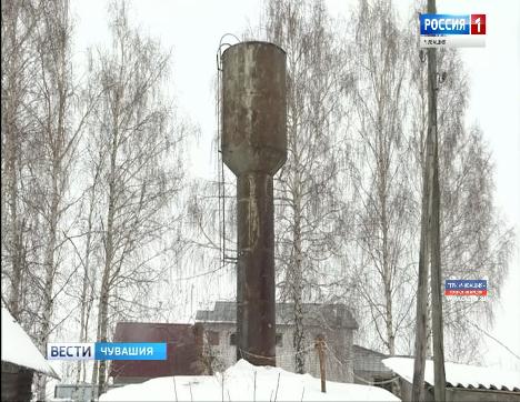 Жители села в Моргаушском районе в складчину с властями планируют поменять водонапорную башню