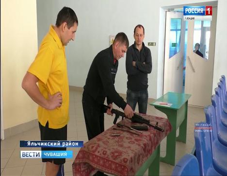 В  Яльчикском районе прошла  спартакиада среди  ветеранов-афганцев