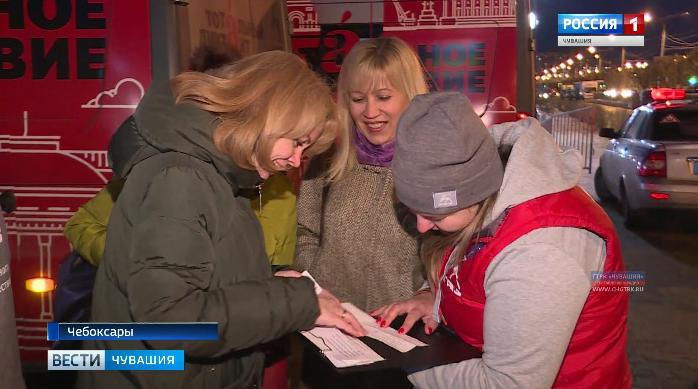 Посвящённый «Тотальному диктанту» автопробег побывал в столице Чувашии