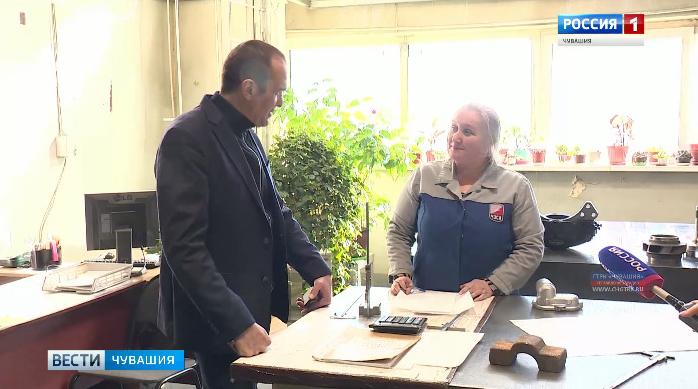 Глава Чувашии проверил, как повышают производительность труда на предприятиях республики