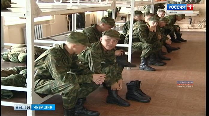 Молодые люди из Чувашии готовятся к весеннему призыву