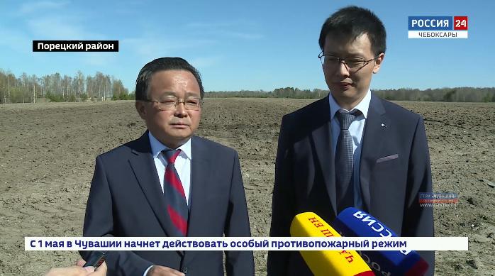 Китайские инвесторы осваивают земли в Порецком районе