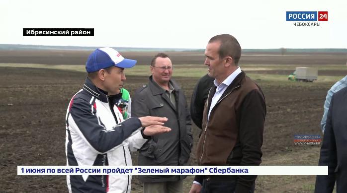 Глава Чувашии Михаил Игнатьев проинспектировал ход полевых работ в нескольких районах республики