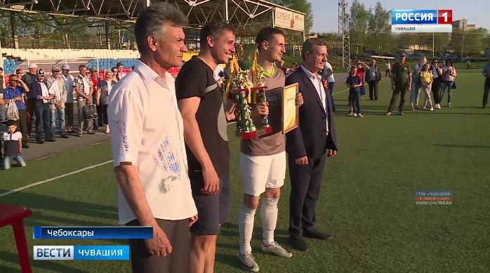 Вурнарская футбольная команда «Химик-Август» вновь завоевала суперкубок Чувашии