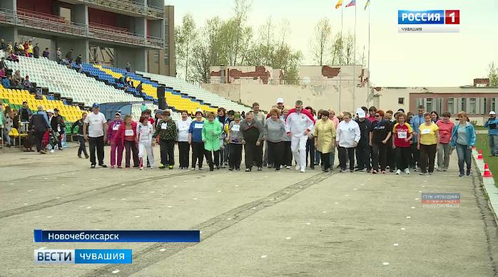 В Новочебоксарске состоялась легкоатлетическая эстафета на призы газеты «Грани»