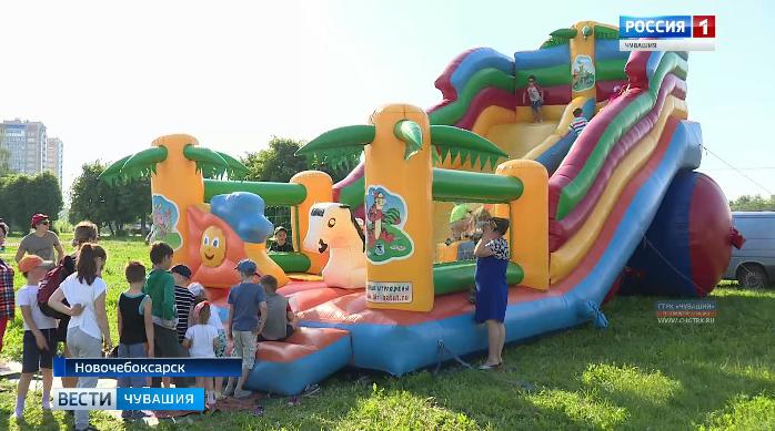 Чебоксарский автосалон устроил настоящий праздник для юных новочебоксарцев