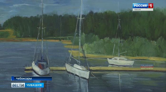 В Музее чувашской вышивки открылась выставка работ художницы Валентины Илем 