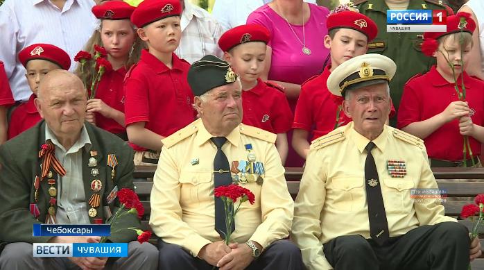 Военно-патриотическая акция «Горсть памяти» прошла в 14 муниципалитетах Чувашии  