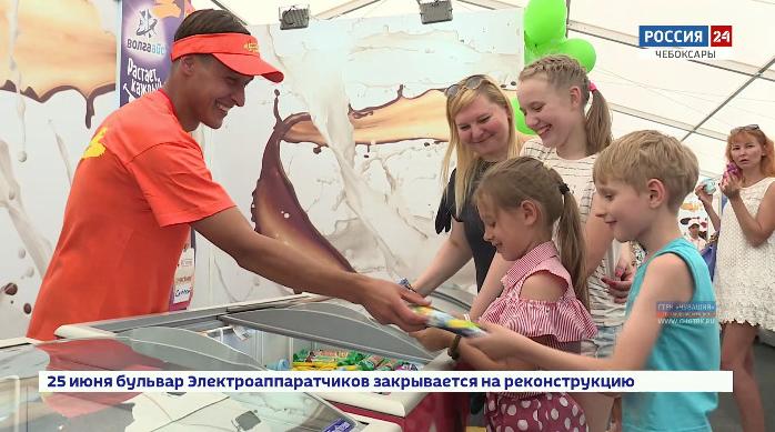 Чебоксарские любители мороженого попробовали новые лакомства от местного производителя