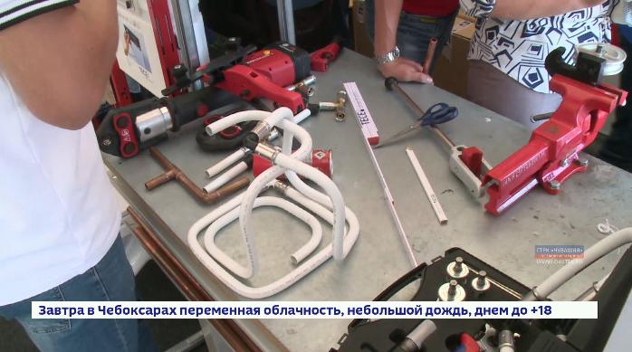 Экспозиция Чебоксарского техникума строительства и городского хозяйства поведала о востребованности его профессий