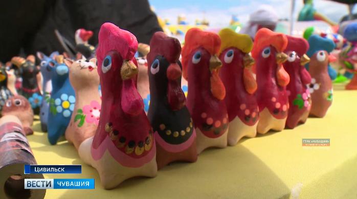 В Цивильске открылась традиционная Тихвинская ярмарка