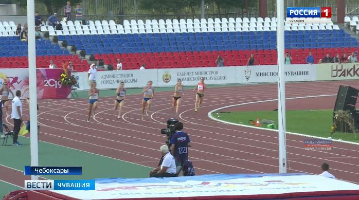 Сборная  Чувашии  завершила соревнования  чемпионата России по легкой атлетике в тройке сильнейших команд высшей лиги 