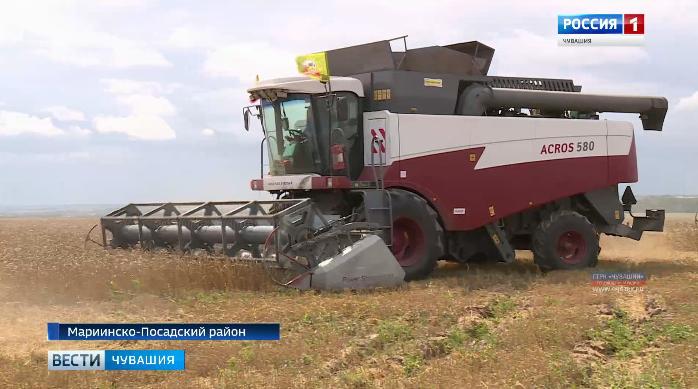 Чувашские аграрии приступили к уборке урожая