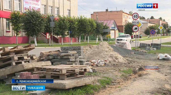 В селе Красноармейском на благоустройство дворовых и общественных территорий потратят больше четырёх с половиной миллионов рублей