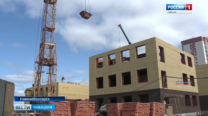 В микрорайоне «Юраково» Новочебоксарска ведется строительство детского сада в рамках национального проекта «Демография»