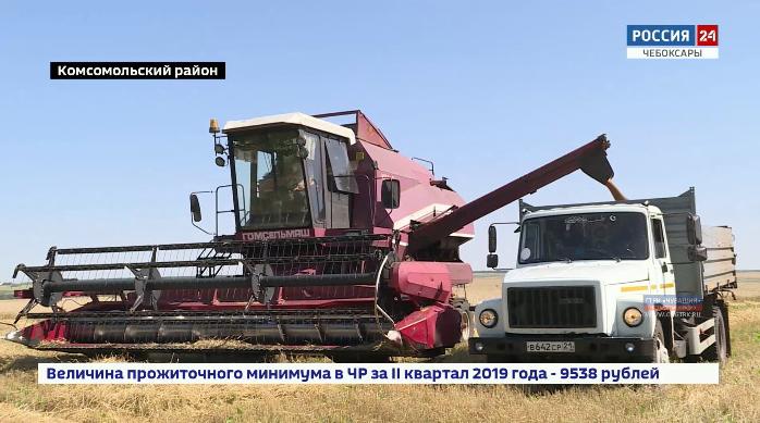 В Комсомольском районе все сельхозпредприятия и крестьянско-фермерские хозяйства вышли на уборку зерновых