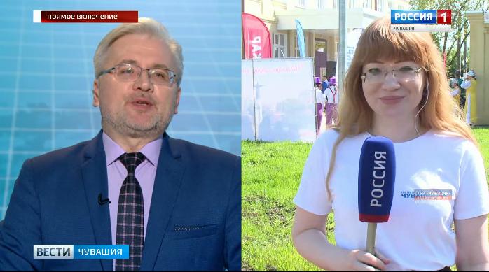 Прямое включение: открытие нового корпуса чебоксарской школы № 61