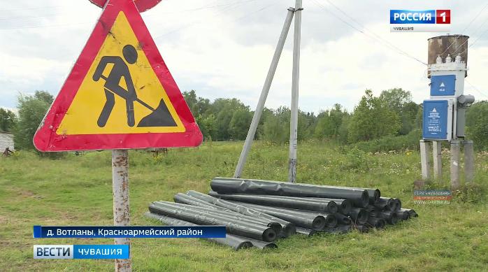  Благодаря национальным проектам в селах Чувашии строятся современные дороги 