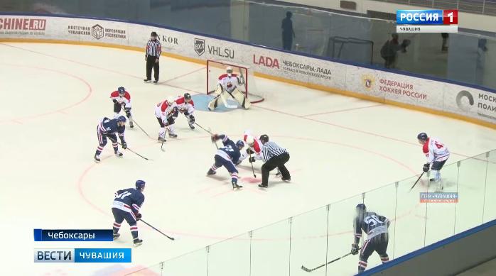  Чебоксарские  хоккеисты одержали победу над китайскими коллегами
