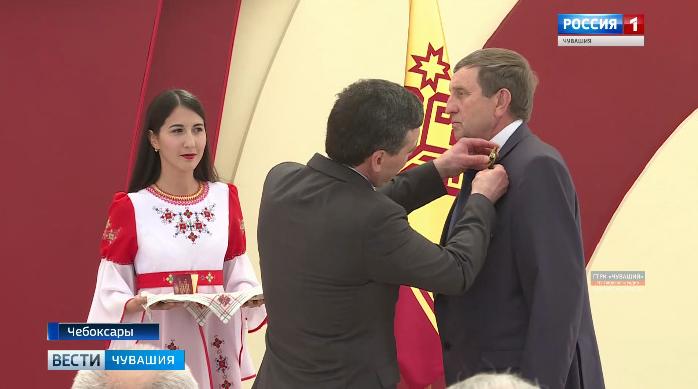 В Доме Правительства вручили государственные награды выдающимся жителям Чебоксар