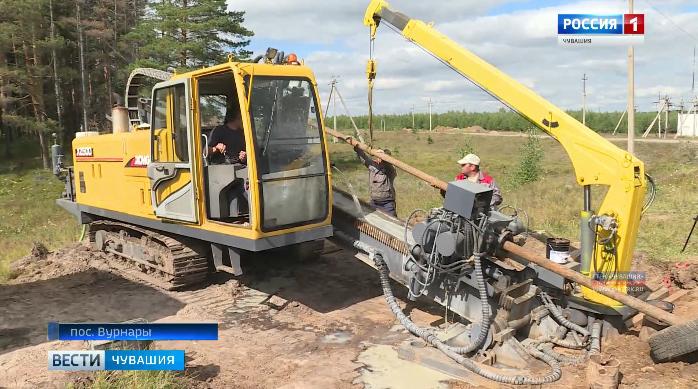В Вурнарах строятся новые очистные сооружения в рамках национального проекта «Экология»