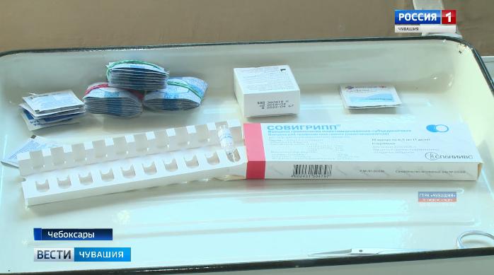 Более 13% жителей республики уже сделали бесплатную прививку от гриппа