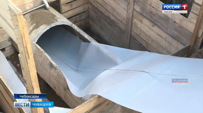 При реставрации чебоксарской Красной площади специалисты применили инновационный метод «оздоровления» старой канализации