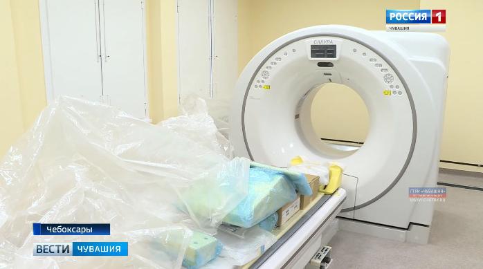 В новой поликлинике в центре Чебоксар идет процесс оснащения кабинетов современной медицинской техникой