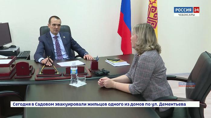 Глава Чувашии провел прием граждан по личным вопросам
