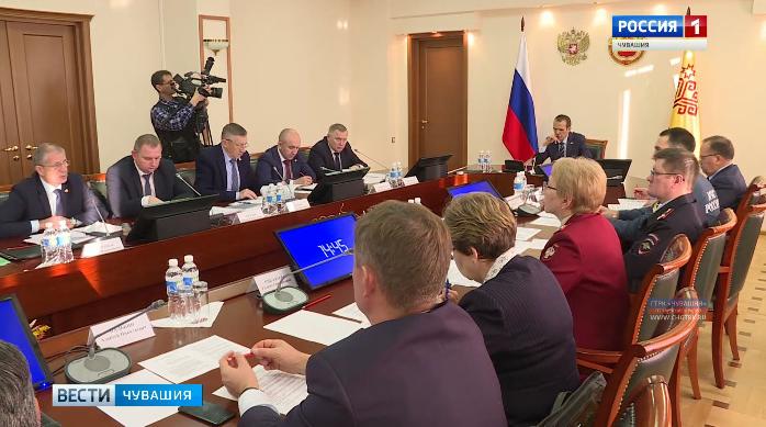 В Чебоксарах прошло заседание по предупреждению и ликвидации чрезвычайных ситуаций