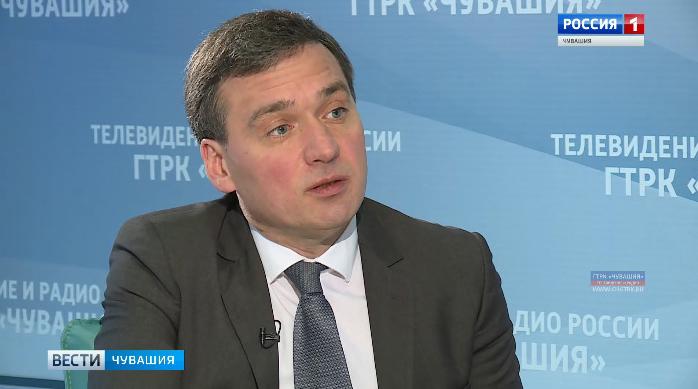 Смотрите интервью с председателем кабинета министров Чувашии  Иваном Моториным на канале «Россия 24»