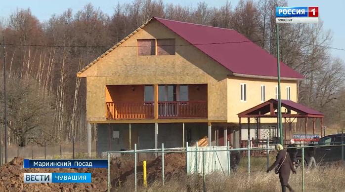 Многодетные семьи из Новочебоксарска обустраиваются на земельных участках Мариинского Посада