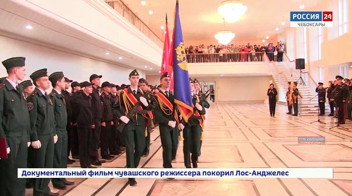 Первокурсники Полицейской академии принесли торжественную клятву 