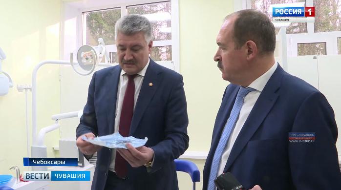 На Чебоксарском предприятии имени Чапаева открылся здравпункт