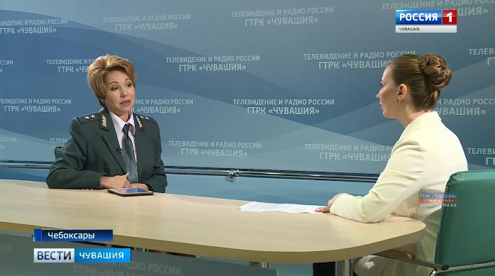 Смотрите "Вести.Интервью" с руководителем Управления Федеральной налоговой службы по Чувашской Республике Мариной Петровой