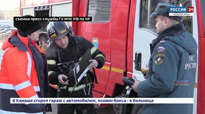 Чувашские спасатели отработали навыки тушения пожара на железнодорожном вокзале в Чебоксарах
